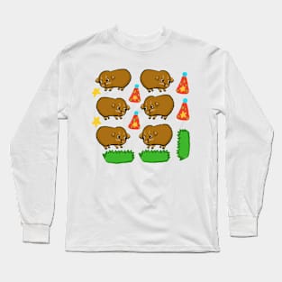 Guinea pig, cavy party! Long Sleeve T-Shirt